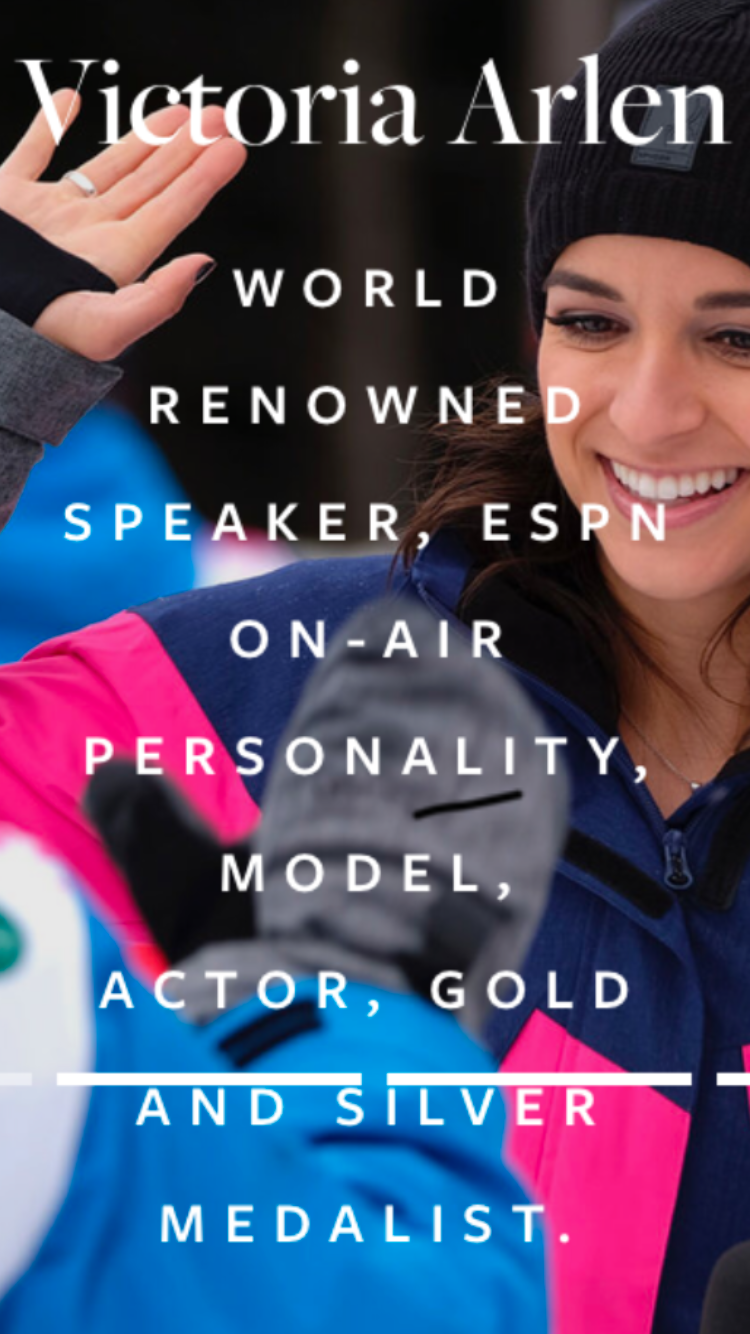 Gold medalist Victoria Arlen