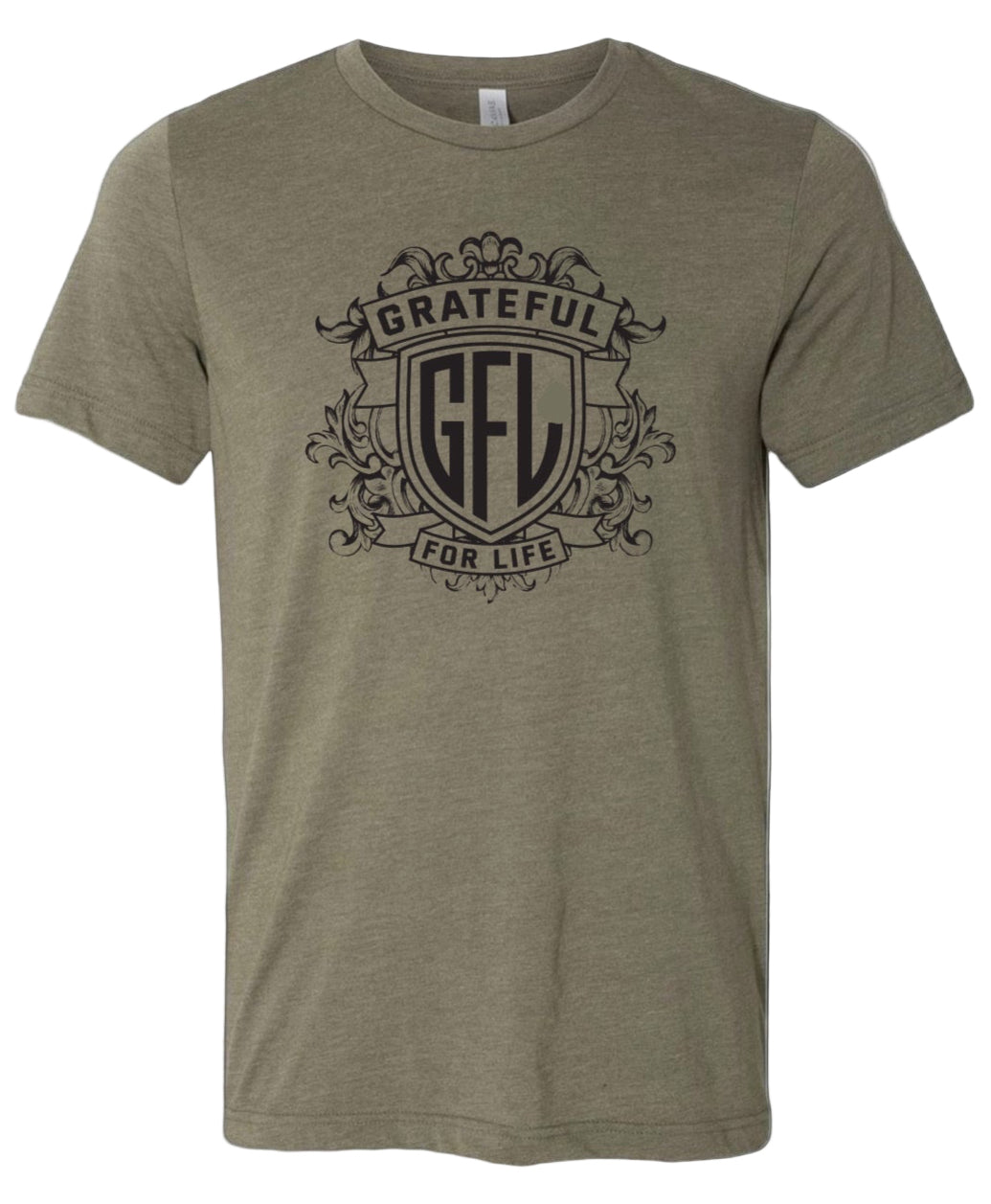 Olive GFL Crest T-Shirt