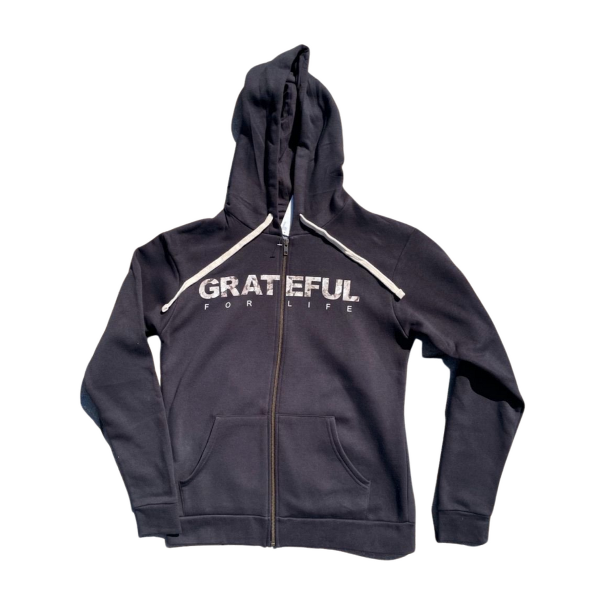 Black GFL Zip-up Hoodie