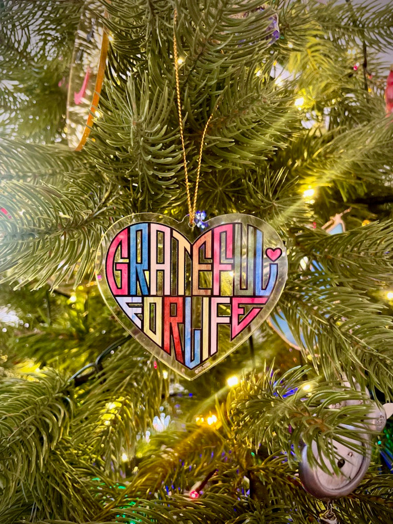 Grateful for Love Ornament